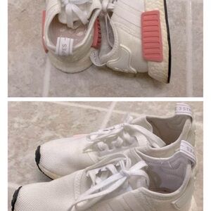 Adidas Kids Sneakers in White and Pink
